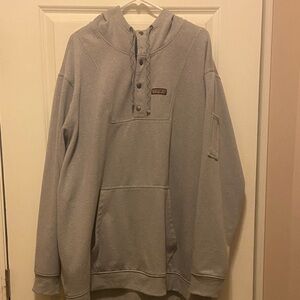 Patagonia Men's Light Gray Hoodie
